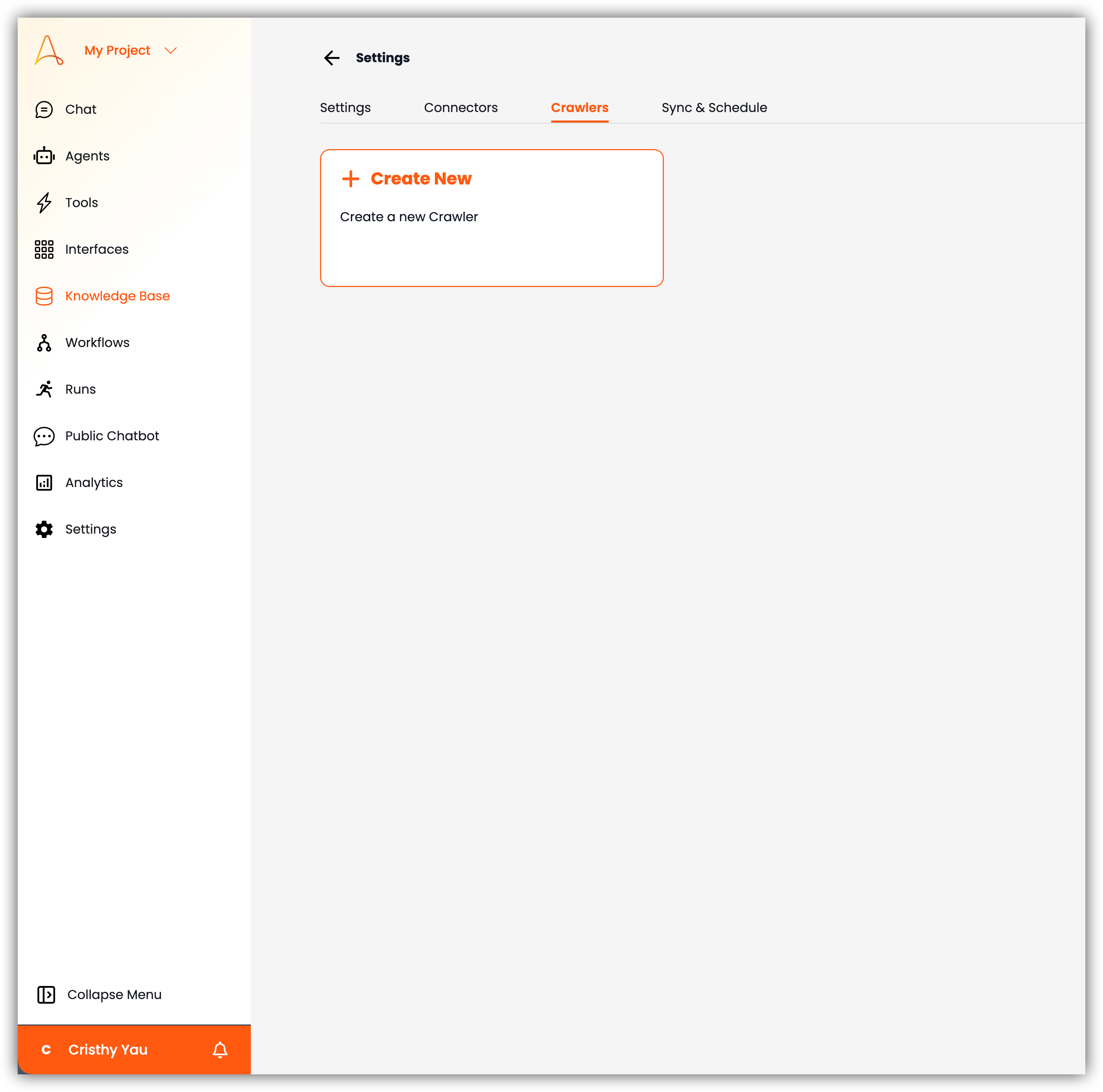 Knowledge Base Crawlers